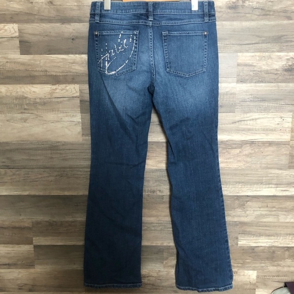 Harley-Davidson Boot Cut Flared Jeans Size 6 - Picture 7 of 11